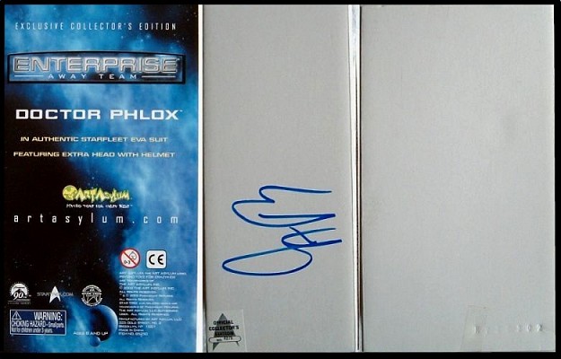 Enterprise - Away Team Exclusive: Doctor Phlox (boxed & signed)