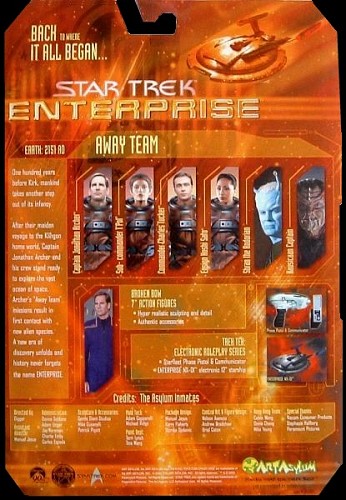 Enterprise - Away Team: back