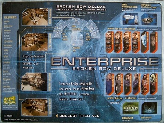 Enterprise - Broken Bow Deluxe: Captain Jonathan Archer (back)