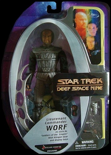 DS9 (Exclusive): "Soldiers of the Empire" Lieutenant Commander Worf