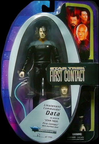 First Contact: Lieutenant Commander Data