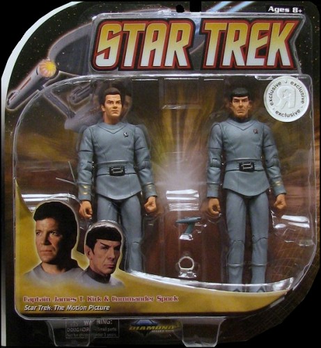 The Motion Picture: Captain James T. Kirk & Commander Spock (2 Pack) (Toys"R"Us Exclusive)