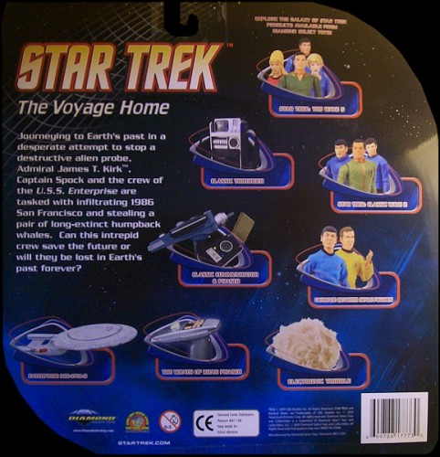 The Voyage Home: James T. Kirk & Mr. Spock (2 Pack) (back)