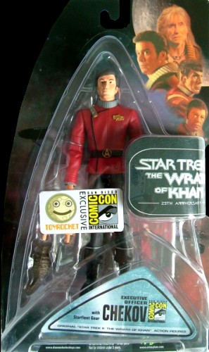 The Wrath of Khan (SDCC Exclusive): Executive Officer Chekov (Toyrocket sticker version)