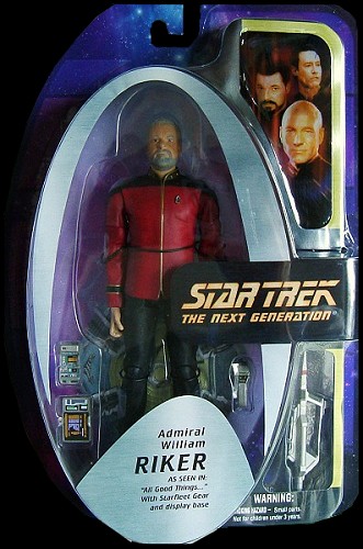 TNG (Wave 1): "All Good Things..." Admiral William Riker (Padd 01 Variation)