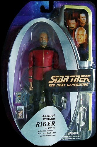 TNG (Wave 1): "All Good Things..." Admiral William Riker (Padd 03 Variation)