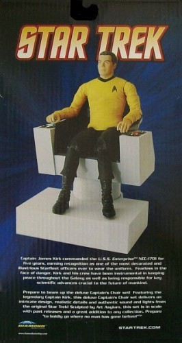 Star Trek - Original Series (Electronic Command Chair): Captain Kirk (back)