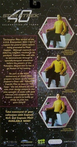 Star Trek - Original Series (Command Chair): Captain Pike (back)