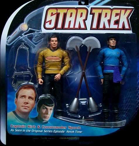 TOS: Captain Kirk / Commander Spock (2 Pack)