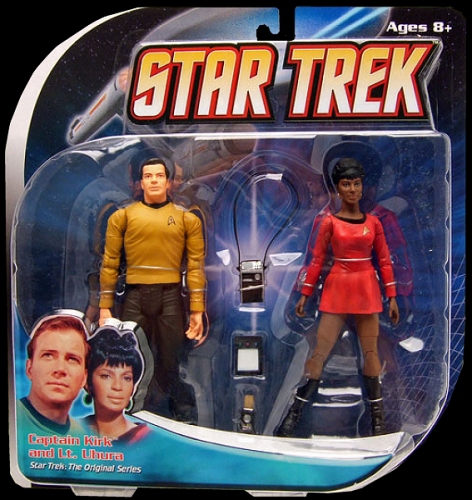 TOS (Rerelease): Captain Kirk & Lt. Uhura (2 Pack)