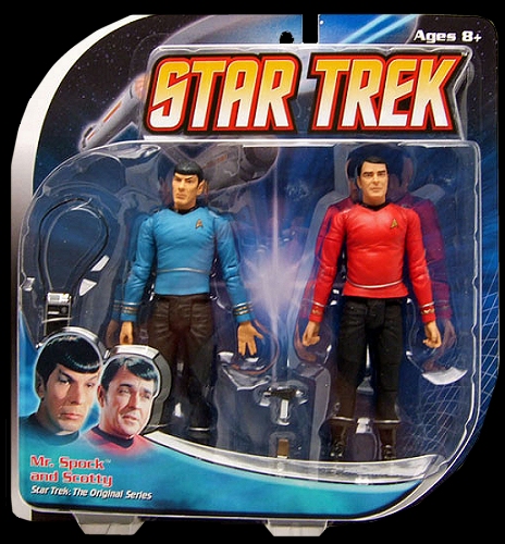 TOS (Rerelease): Mr. Spock & Scotty (2 Pack)