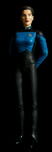 customized Star Trek - Deep Space Nine: "Season 1" Lieutenant Jadzia Dax (DS9 Lieutenant Commander Jadzia Dax head on TNG Beverley Crusher body) 