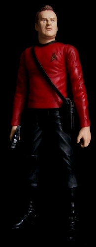 customized Star Trek - Deep Space Nine (2005 Line): O'Brien (corrected insignia: DS9 O'Brien head and hands on modified TOS Scott body)
