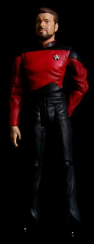 customized Star Trek - Generations: Commander Riker (modified TNG Riker)