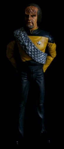 customized Star Trek - Generations: Lt. Commander Worf (modified TNG Worf)