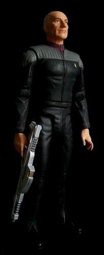 customized Star Trek - Insurrection: Captain Jean-Luc Picard (Nemesis Riker upper body with First Conatct Picard lower body, head & hands)