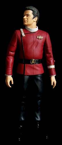 customized Star Trek - The Final Frontier: Captain James T. Kirk ("The Wrath of Khan" Admiral Kirk head & hands on "The Wrath of Khan" Terrell body)