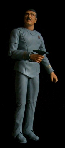 customized Star Trek - The Motion Picture: Commander Scott (modified TOS Scott head on modified TMP Spock body)