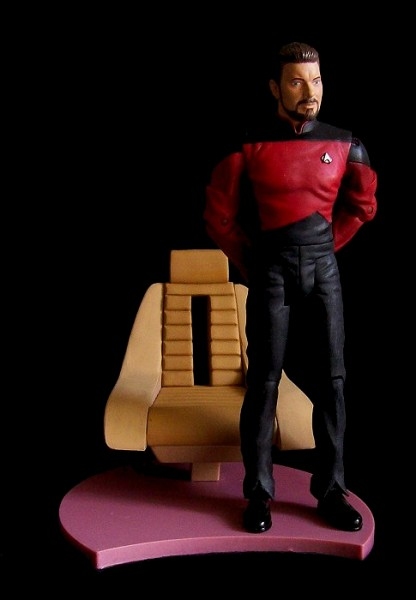 Star Trek - The Next Generation (Command Chair): Commander Riker (customized)